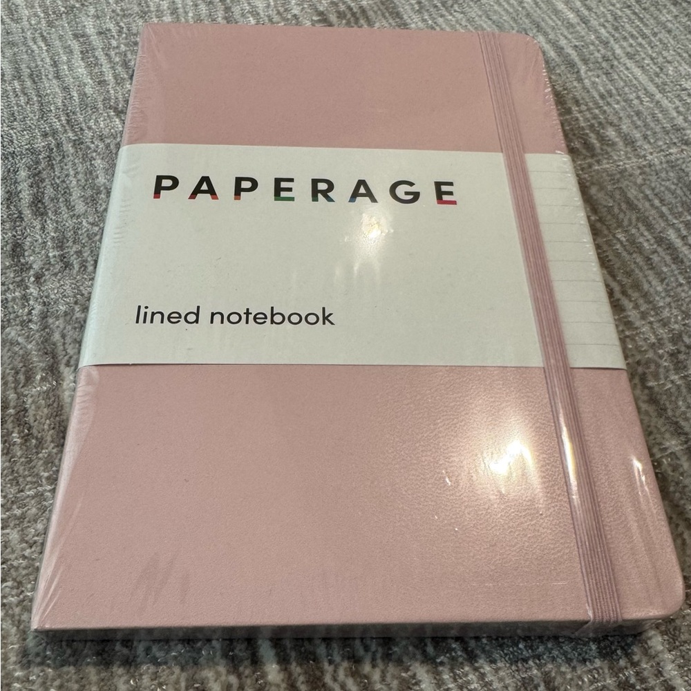 NWT! Paperage Pink Lined Notebook